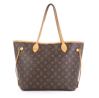 Louis Vuitton Neverfull Tote Monogram Canvas MM Brown 4372518