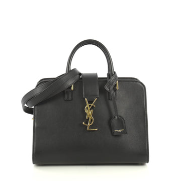 Saint Laurent Monogram Cabas Leather Baby Black 4372762