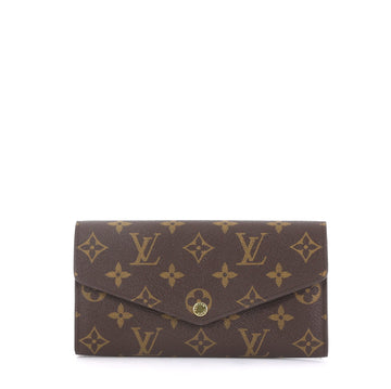 Louis Vuitton Sarah Wallet NM Monogram Canvas Brown 4373201