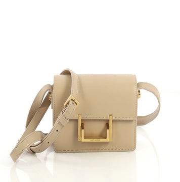 Saint Laurent Lulu Shoulder Bag Leather Small Neutral 43761117