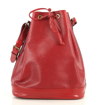 Louis Vuitton Noe Handbag Epi Leather Large Red 43761145