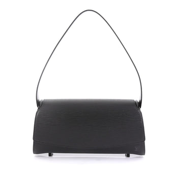 Louis Vuitton Nocturne Handbag Epi Leather GM Black 4376121