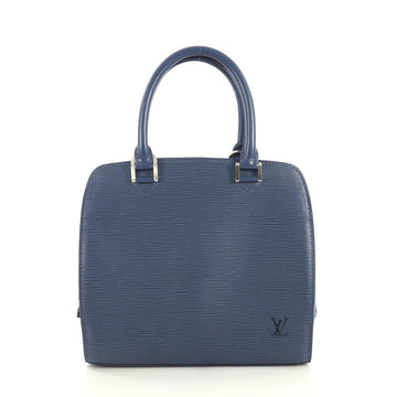 Louis Vuitton Pont Neuf Handbag Epi Leather PM Blue 4376124