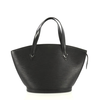 Louis Vuitton Saint Jacques Handbag Epi Leather PM Black 4376160