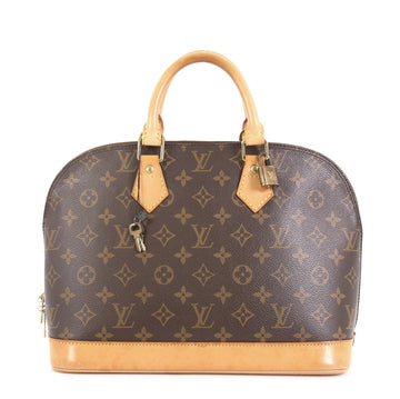 Louis Vuitton Vintage Alma Handbag Monogram Canvas PM Brown 4376166