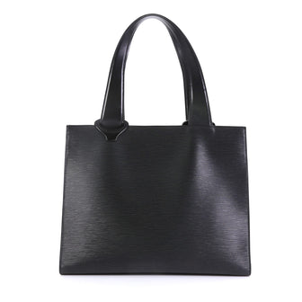 Louis Vuitton Z Gemeaux Tote Epi Leather Black 4376181