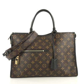 Louis Vuitton Popincourt NM Handbag Monogram Canvas MM Brown 437691