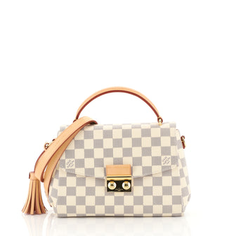 Louis Vuitton Croisette Handbag Damier Neutral 437781