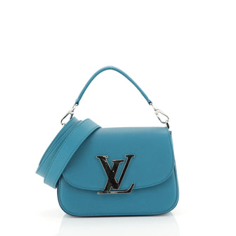Louis Vuitton Vivienne Handbag Taurillon Leather Blue 437881