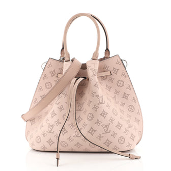 Louis Vuitton Girolata Handbag Mahina Leather Pink 437888