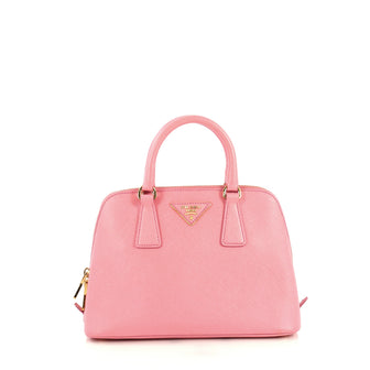 Prada Promenade Bag Saffiano Leather Small Pink 4382815