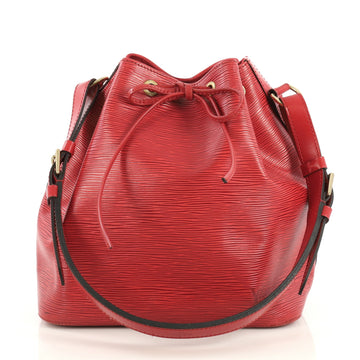 Louis Vuitton Petit Noe Handbag Epi Leather Red 4382822