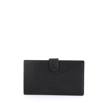 Chanel Timeless CC French Wallet Caviar Long Black 4382828