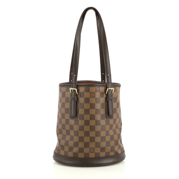 Louis Vuitton Marais Bucket Bag Damier Brown 4382833