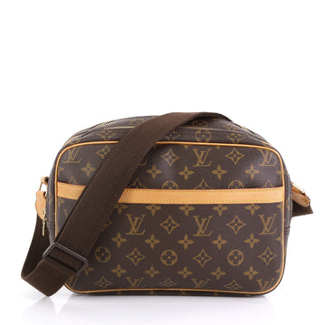 Louis Vuitton Reporter Bag Monogram Canvas PM Brown 4383017