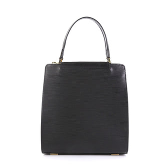 Louis Vuitton Figari Handbag Epi Leather PM Black 438341