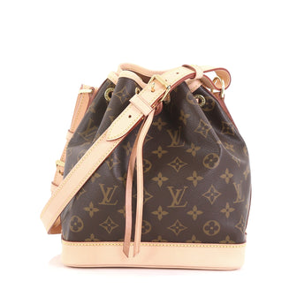 Louis Vuitton Noe Handbag Monogram Canvas BB Brown 4384106