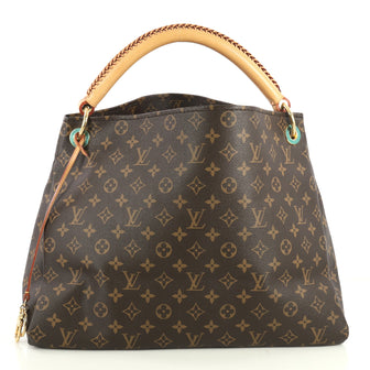 Louis Vuitton Artsy Handbag Monogram Canvas MM Brown 438422
