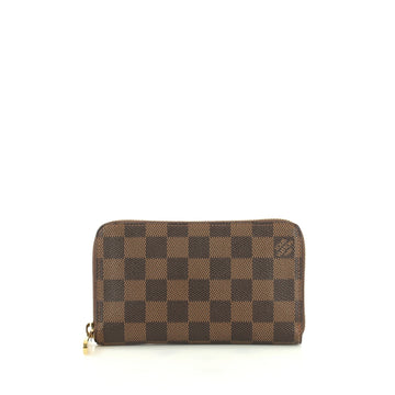 Louis Vuitton Zippy Compact Wallet Damier Brown 438431
