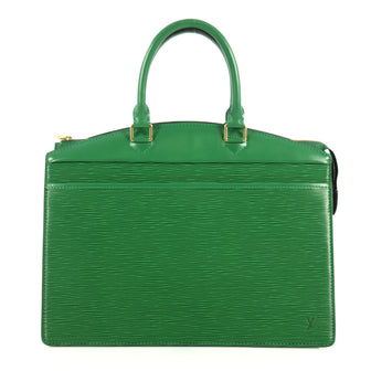 Louis Vuitton Riviera Handbag Epi Leather Green 438731