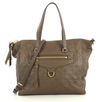 Louis Vuitton Lumineuse Handbag Monogram Empreinte Leather PM