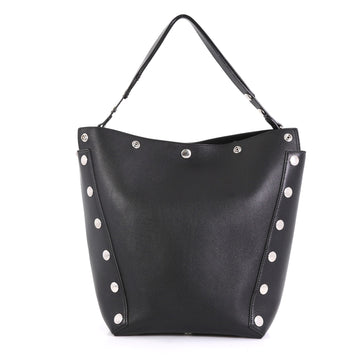 Mulberry Camden Hobo Studded Leather Medium Black 438972