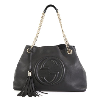 Gucci Soho Chain Strap Shoulder Bag Leather Medium
