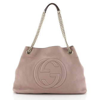 Gucci Soho Chain Strap Shoulder Bag Leather Medium