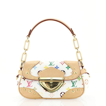 Louis Vuitton Marilyn Handbag Monogram Multicolor White 439291