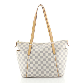 Louis Vuitton Totally Handbag Damier PM White 439322
