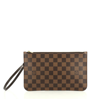 Louis Vuitton Neverfull Pochette Damier Large Brown 439361