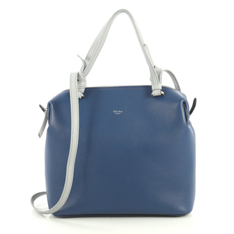 Celine Soft Cube Bag Leather Small Blue 439592