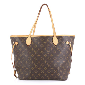 Louis Vuitton Neverfull NM Tote Monogram Canvas MM Brown 439691
