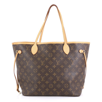 Louis Vuitton Neverfull NM Tote Monogram Canvas MM Brown 439691