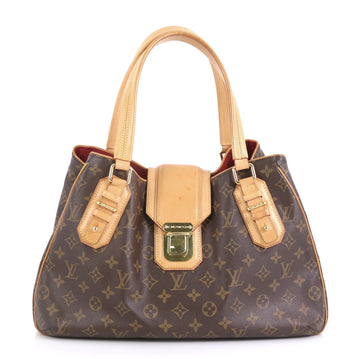 Louis Vuitton Griet Handbag Monogram Canvas Brown 439791