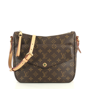 Louis Vuitton Mabillon Shoulder Bag Monogram Canvas Brown 44013104