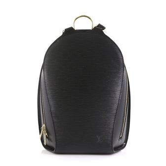 Louis Vuitton Mabillon Backpack Epi Leather Black 4401319
