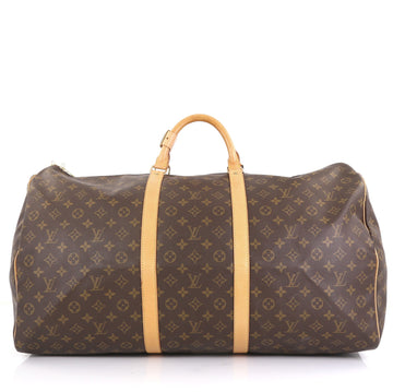 Louis Vuitton Keepall Bag Monogram Canvas 60 Brown 4401347