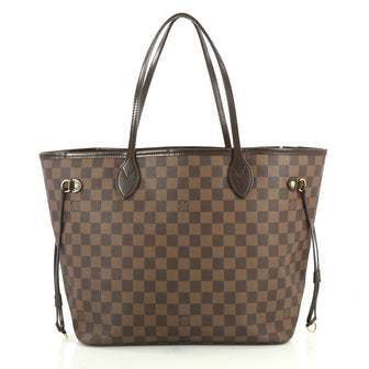 Louis Vuitton Neverfull Tote Damier MM Brown 440135