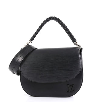 Louis Vuitton Luna Handbag Epi Leather Black 4401377