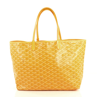 Goyard St. Louis Tote Coated Canvas PM Yellow 440139