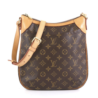 Louis Vuitton Odeon Handbag Monogram Canvas PM Brown 440401