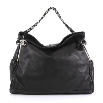Chanel Ultimate Soft Hobo Leather Large Black 440402
