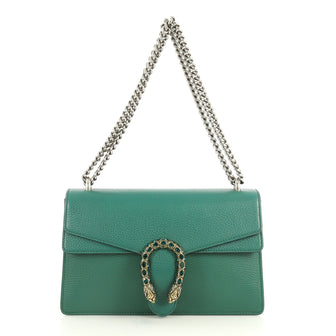 Gucci Dionysus Bag Leather Small Green 440581