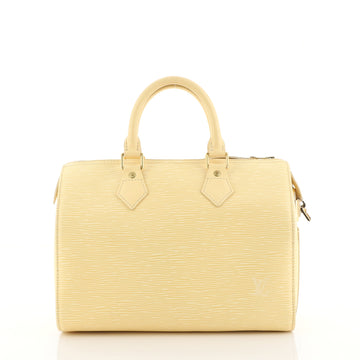 Louis Vuitton Speedy Handbag Epi Leather 25 Yellow 4405958