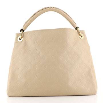 Louis Vuitton Artsy Handbag Monogram Empreinte Leather MM Neutral 4405986