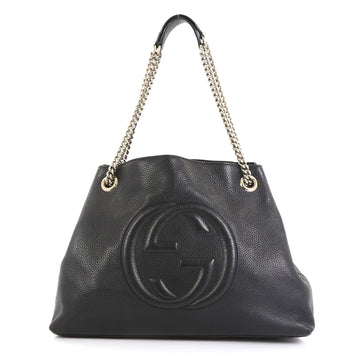 Gucci Soho Chain Strap Shoulder Bag Leather Medium