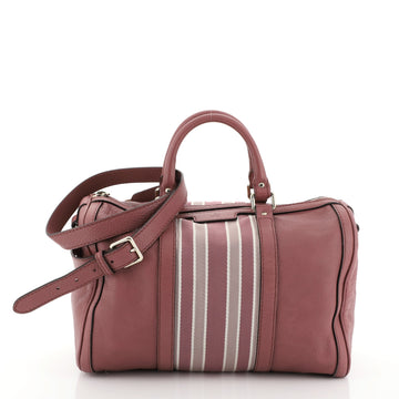 Gucci Vintage Web Boston Bag Leather Medium