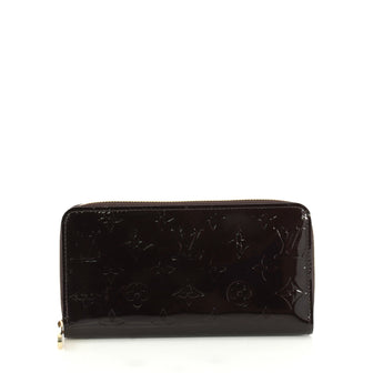 Louis Vuitton Zippy Wallet Monogram Vernis Purple 4408819