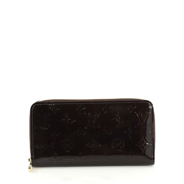 Louis Vuitton Zippy Wallet Monogram Vernis Purple 4408819